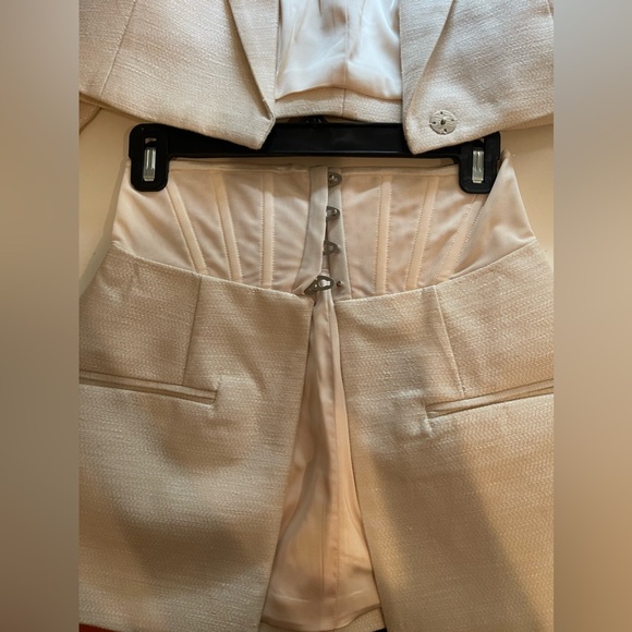 Acler white blazer, and corset, set - Picture 4 of 8